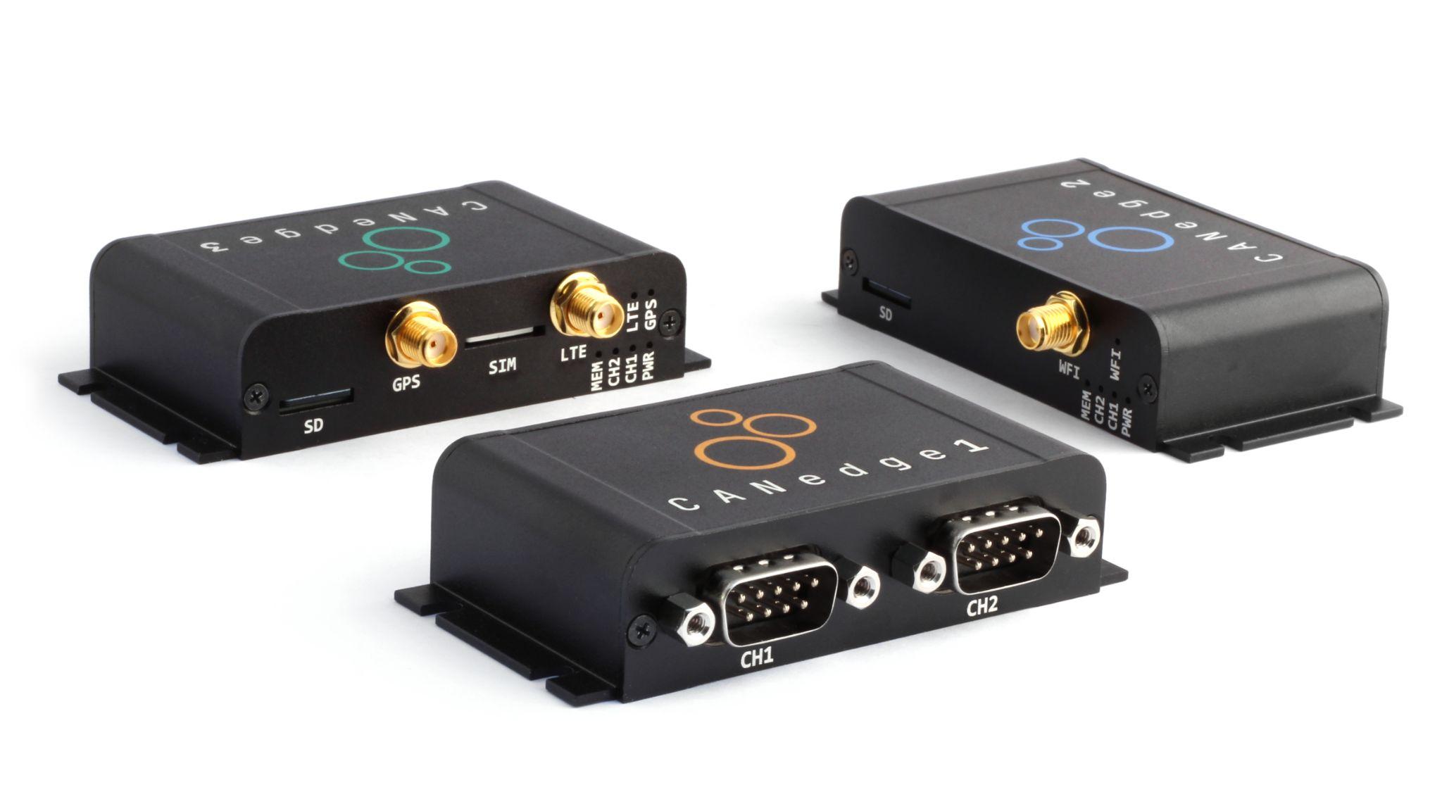 CSS CANedge Data Loggers