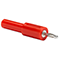PICO-TA307 - Shrouded 4mm to 2mm Jack Adaptor (Red)